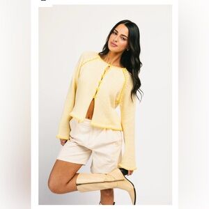 Zoco yellow sweater